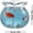 transparent, variant on Qjidjing Mini Floating Fish Tank Scented Candle, Cute Cozy Room Decorative Candle, Trendy Indoor Table Ornament