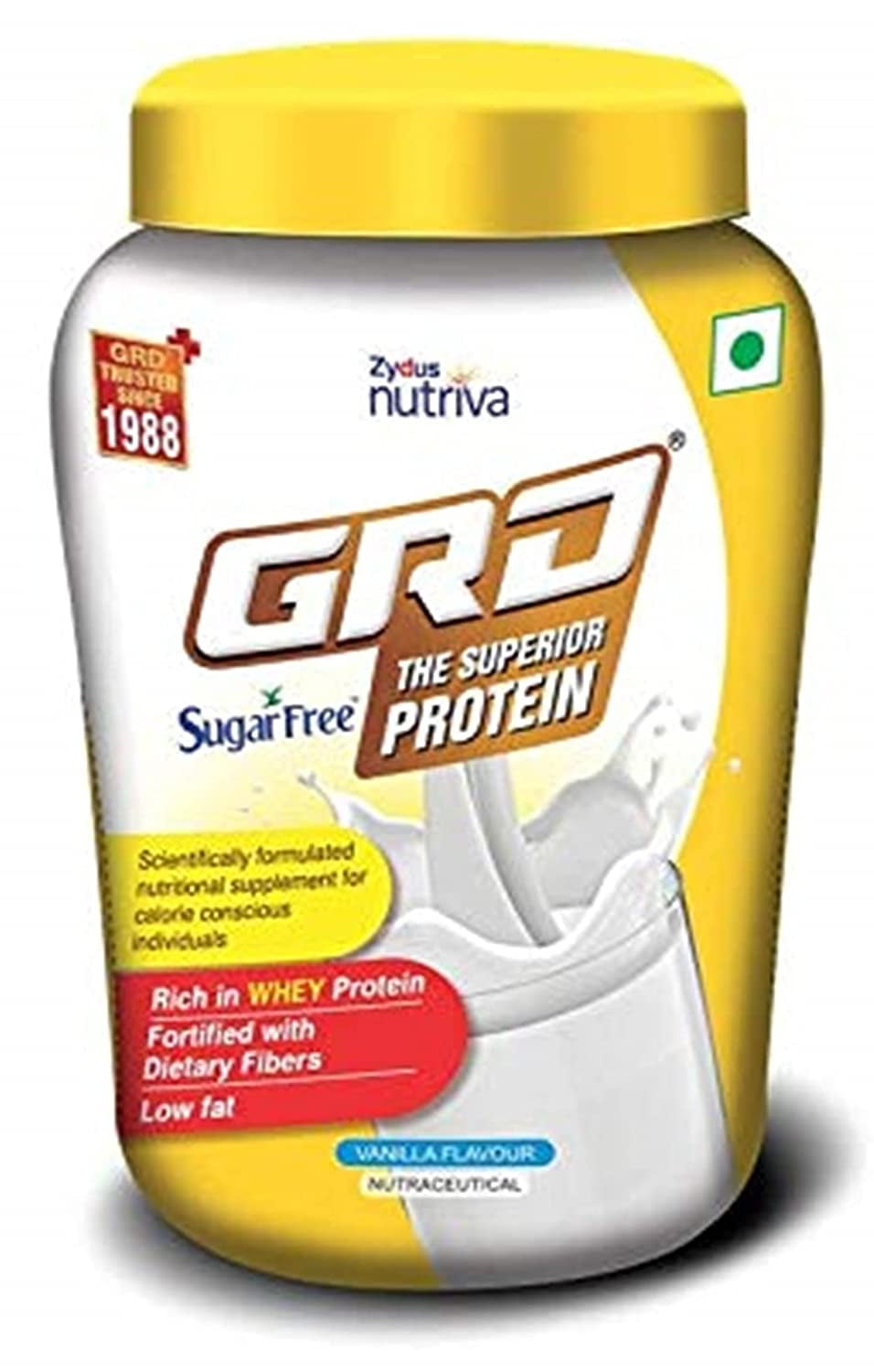 GRD Sugarfree Low Fat, Superior Whey protein powder with 26 Essential