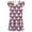 Purple, variant on Gunia Toddler Girl Nightgown Princess Pajama Dress Halloween Pumpkin Ghost Flutter Sleeve Summer Casual Cartoon Print Dress Night Gowns Pjs Loungewear Black 3-4 Years