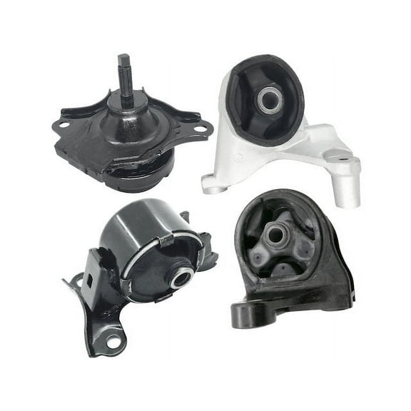 Engine Mount and Transmission Mount Kit - Compatible with 2001 - 2005 Honda Civic 2002 2003 2004