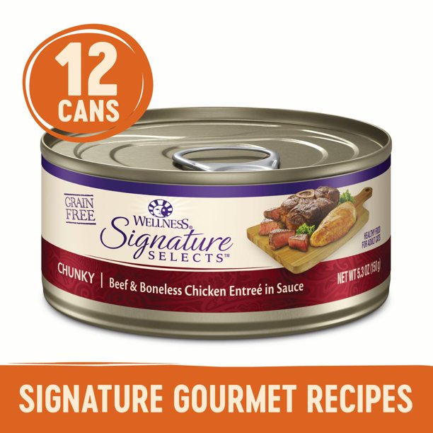 Wellness CORE Signature Selects Natural Grain Free Wet Canned Cat Food
