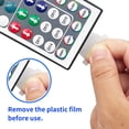 thumbnail image 2 of Tira de luces LED FONEWE de 44 teclas RGB con control remoto IR, 2 of 6