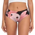 thumbnail image 1 of Balery Cute Axolotl Sakura Blossoms A Ropa Interior de Algodón para Mujer con Dibujo – Braguitas Cómodas y Elásticas, Estilo Clásico-4X-Large, 1 of 6