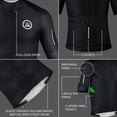 thumbnail image 4 of Zol Cycling Jersey and Bib Kit (XXLarge, Black), 4 of 9