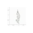 thumbnail image 2 of White Sterling Silver Charm Pendant Polished Parrot, 2 of 2