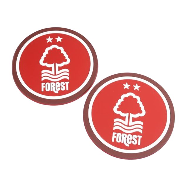 Nottingham Forest Ensemble de sous-Verres FC (Lot de 2)