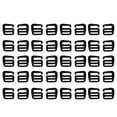 thumbnail image 1 of 40Pcs Hook Correas Correa Hebilla Ajustador Deslizante Liberación Rápida para Cinturones de Mosquetones Al Aire Libre Equipos de, 1 of 8
