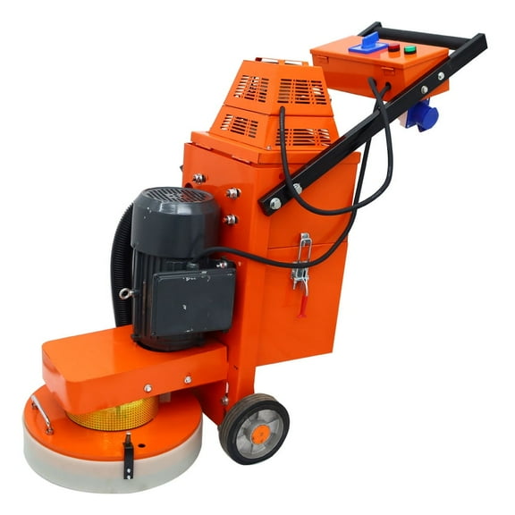 Hand-push Concrete Floor Ground Grinder Machine Electric Cement Grinding Polishing 220V 4KW