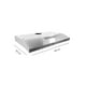 thumbnail image 5 of Combo Maxims Parrilla de Gas Maxims JZBS5A7 + Campana HF8101A-SA, Acero Inoxidable, 5 Quemadores y Doble Turbina, 5 of 7