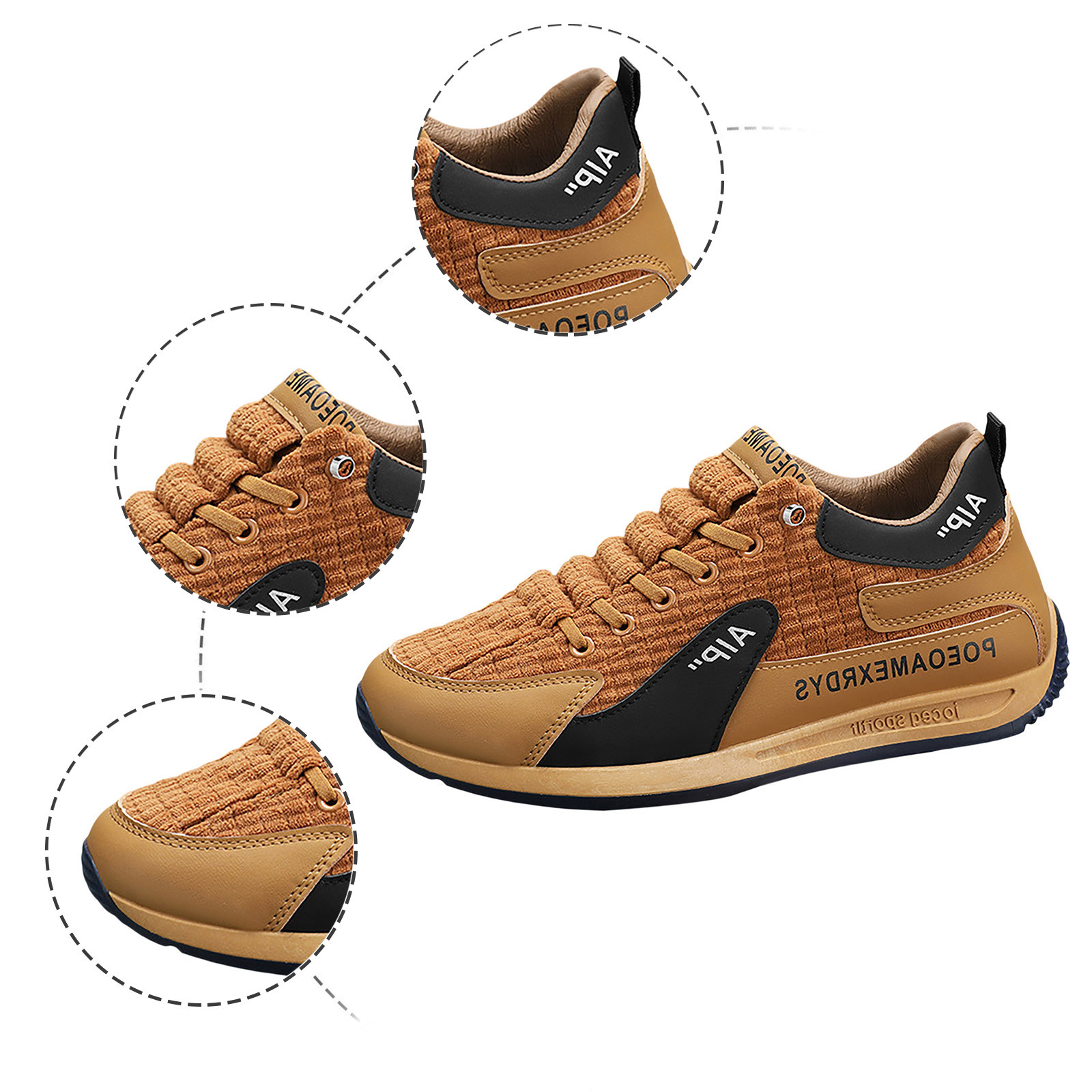 Sopiago Non Slip Work Shoes for Men Hike Footwear Barefoot Mens ...