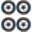 Blue, variant on 4pcs 3d Car Tire Waterproof Universal Wheel Decals, Raised Sport Tire Lettering Stickers for SUV Sedan Truck Rim