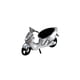 thumbnail image 1 of Figura de modelo de motocicleta 1/64 CUTICAT Juguetes de motocicleta Decoración de escritorio Miniatura pintada a mano, 1 of 8