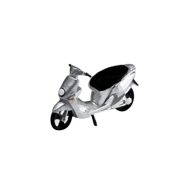 Diorama Street motocicleta modelo Mini vehículos juguetes arena Mesa ornamento resina Hugo figura en miniatura