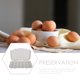 thumbnail image 2 of EeaseMX Caja organizadora de huevos anticolisión, contenedor de huevos con tapa, organizador de huevos, 2 of 7