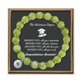 thumbnail image 1 of New Handmade Imperial Stone Compass Beaded Bracelet Niche Design Sense Graduation Season Gift Bracelet Explosions, 1 of 7