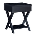 thumbnail image 5 of Furniture of America Fabienne Lift-Top End Table, Black, 5 of 7