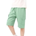 thumbnail image 6 of GXWEA Kids Soccer Shorts Boys 5T Shorts Boys Shorts Youth Lightweight Pull-On Hiking Shorts For Sports Outdoor, 6 of 8