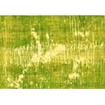 thumbnail image 1 of Ahgly Company Machine Washable Indoor Rectangle Abstract Yellow Modern Area Rugs, 4' x 6', 1 of 4