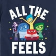thumbnail image 3 of Inside Out - All The Feels - Toddler And Youth Short Sleeve Graphic T-Shirt, 3 of 5