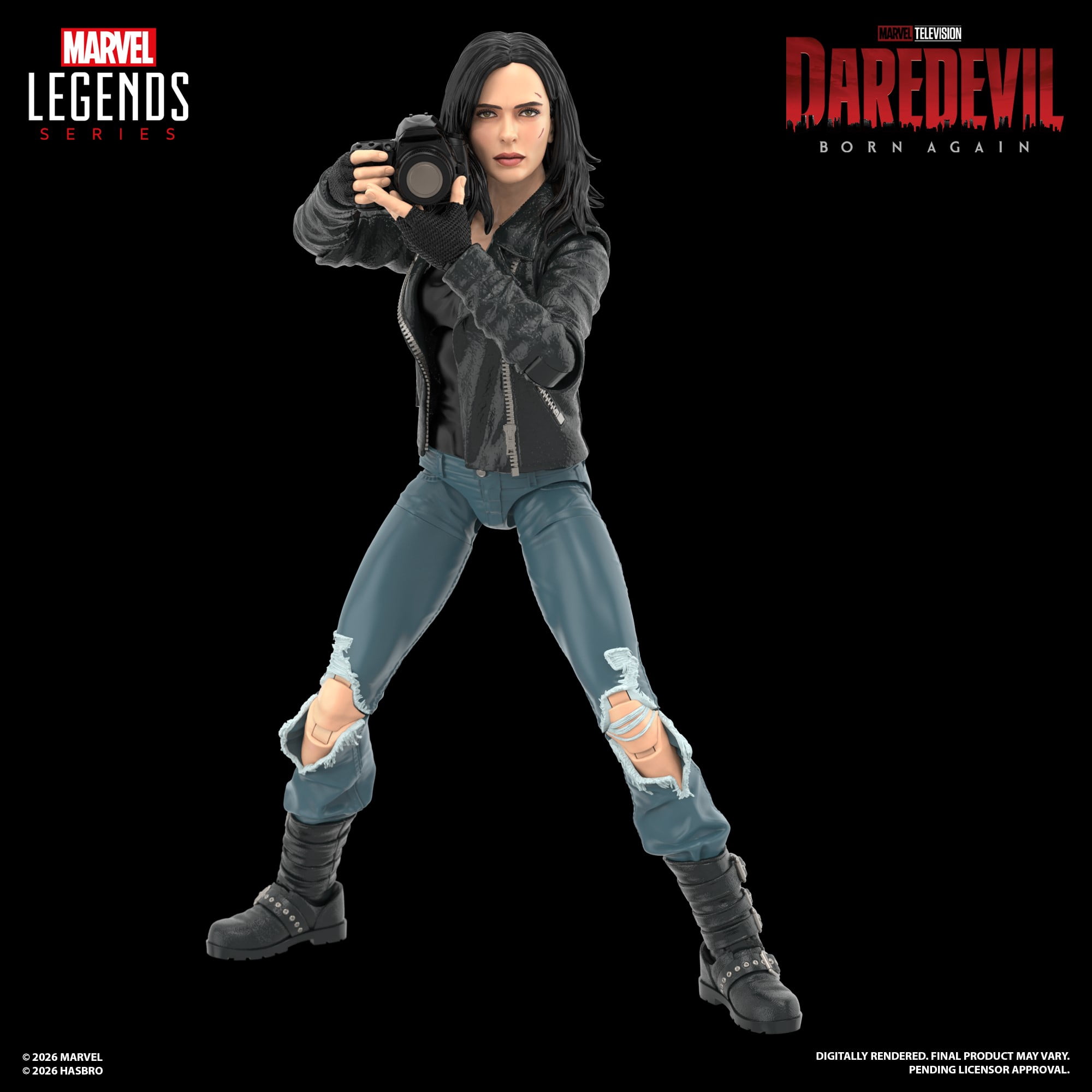 Marvel Legends Series Daredevil: Born Again Daredevil & Jessica Jones, 6-Inch Action Figure 2-Pack