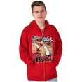 thumbnail image 3 of Street Fighter Rise and Grind Ryu Zip Hoodie Sweatshirt Men Brisco Brands X, 3 of 6