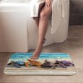 thumbnail image 4 of 1pc Four Turtle Figurines Absorbent Non-Slip Bathroom Thickened Flannel Rug Decor,Soft,Quick Drying,Suitable For Indoor/outdoor Use,Bathrooms,Bedrooms,Kitchens,Terrace,Laundry Rooms,16"x24", 4 of 9