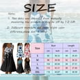 thumbnail image 3 of Outfmvch Robes d'Automne Robes pour Femmes Robe Rose Robe d'Été Décontractée Col Rond Sans Manches Robe Débardeur Robe de Plage Robe Évasée Mode Robe Midi Ample Robe d'Été Rose Vif 2TG, 3 of 5