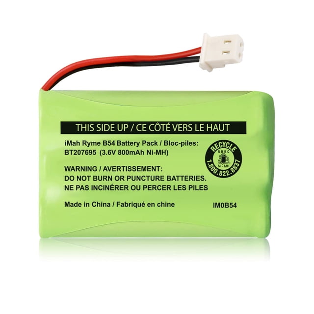 Paquete de baterías inalámbricas iMAH BT207695 3.6V 800mAh Ni-MH