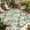 Sage Green White, variant on Sage Green Spring Floral Outdoor Rug for Patio/Deck/Porch, Non-Slip Large Area Rug 5 x 7 Ft, Summer Botanical Farmhouse Indoor Outdoor Rugs Washable Area Rugs, Reversible Camping Rug Carpet Runner