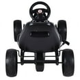 thumbnail image 5 of Topbuy Go Kart Kids Bike Ride on Toys with 4 Wheels and Aadjustabl Seat Black, 5 of 10