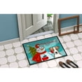 thumbnail image 4 of Caroline's Treasures BB1880JMAT Snowman with Jack Russell Terrier Door Mat, Indoor Rug or Outdoor Welcome Mat 24x36, 4 of 4