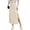 Beige, variant on Tqcoqu Long Skirts for Women High Waisted Mesh Slit Split Skirt Casual Trendy Summer Maxi Skirts,Beige,Women's S-XL
