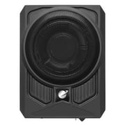 Planet Audio P10AW 10 Inch Under Seat Powered Car Audio Subwoofer - 1000 Watts Max, Low Profile, Built in Amplifier, For Truck, Boxes and Enclosures, Remote Subwoofer Control