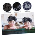 thumbnail image 2 of Gorro de ducha Gorro de ducha para adultos Gorros de mujer Gorro de ducha de baño Bufandas para la cabeza para mujer Gorro de ducha turbante Bandanas para mujer, 2 of 5