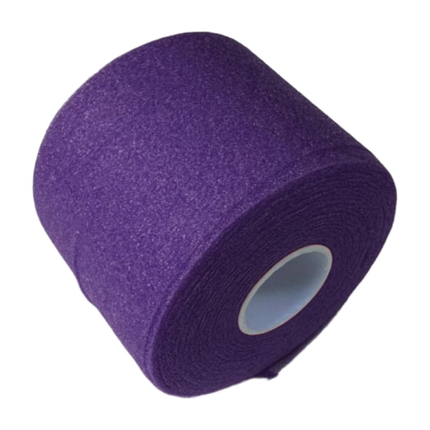 Cojín de agarre de bádminton de 22 yardas que absorbe el sudor para el mango de la raqueta antideslizante Violeta