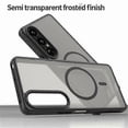 thumbnail image 4 of For Sony Xperia 1 VII Case Compatible with MagSafe Anti Drop PC + TPU Phone Cover Blackg, 4 of 5