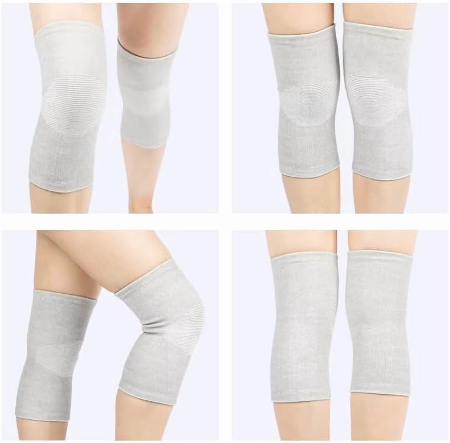 Bamboo Charcoal Knee Sleeve, Compression Knee Brace for Knee Support, Breathable Comfortable Knee Compression Sleeve for Daily Use