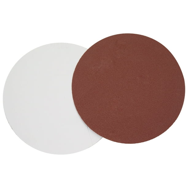 POWERTEC 110350 9Inch PSA 100 Grit Aluminum Oxide Adhesive Sanding