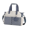 thumbnail image 4 of Bolsa de Pañales para Bebé, Organizador de Pañales, Práctica Y Versátil, Tela con Efecto Esmerilado Que Permite Guardar Artículos Esenciales, Ideal Pa Azul Blanco, 4 of 8