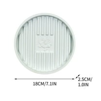 Kedshhgu Plastic Plant Saucer Water Catcher Tray, Plant Saucers Flower Pot Tray for Indoors Planter Bottom Drainage Drip Dish Flower Pot Plate Outdoor