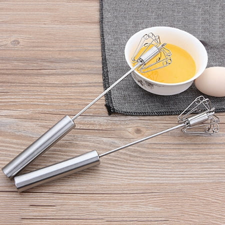 

Brief Foamer Rotate Hand Whisk Mixer Egg Beater Milk Cream Blender