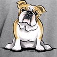 thumbnail image 3 of CafePress - Cute English Bulldog Hooded Sweatshirt - Pullover Hoodie, Hooded Sweatshirt, 3 of 4