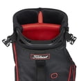 thumbnail image 3 of Bolsa de golf Titleist Premium para hombre, negro/negro/rojo, 3 of 9