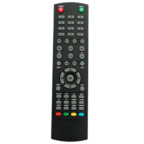 New Replace Remote for RCA TV RLED6090 RTU4002 RTU5540-B RLDED4016A-H RTU4300
