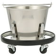 thumbnail image 3 of McKesson Kick Bucket with Wheels, Stainless Steel with Bumper Frame, 13 qt, 1 Ct, 3 of 11