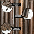 thumbnail image 5 of 8"H x 134"L Backyard X-Scapes Caramel Brown Bamboo Garden Edging for Landscaping Flexible (6-Pack), 5 of 5