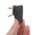 thumbnail image 6 of JZROCKER Airline Adapter Dual 3.5mm Male to 3.5mm AUX Audio Plug for QC45 QC35 QC3 QC25, 6 of 10