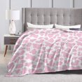 thumbnail image 6 of Pink Cow Print Throws and Blankets for Girls, Women and Kids - 50"x60", 6 of 6