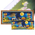 thumbnail image 1 of Hilo Algodón Ecológico Bordado Punto Cruz Alce La Suerte Impreso 11CT 150x65cm, 1 of 9