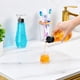 thumbnail image 2 of Dispensador de enjuague bucal de vidrio VITVITI 260 ml con vaso con tapa negro, 2 of 6